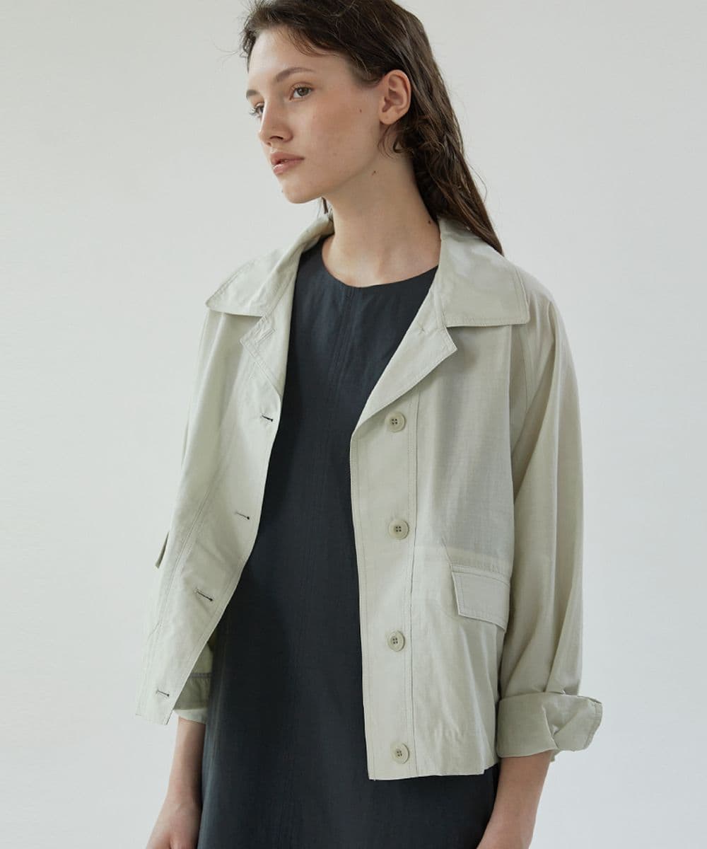 Cotton light jumper (light green)